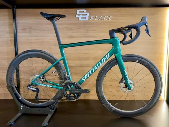 Specialized Tarmac SL8 Pro Speed Tam 56 Ultegra Di2 Roval Rapide CL II 7,16kg Seminova