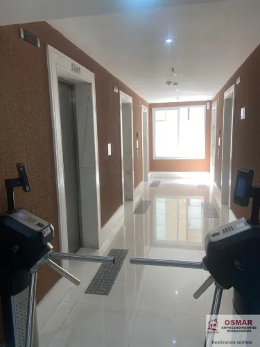Ótima oportunidade: Sala comercial à venda em condomínio na Vila Mathias, Santos-SP - 1 sa