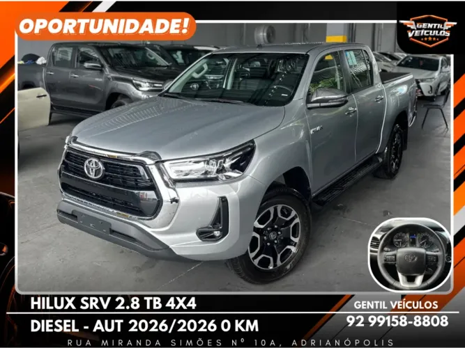 Toyota Hilux CD 4X4 2.8 Diesel Aut. 2026