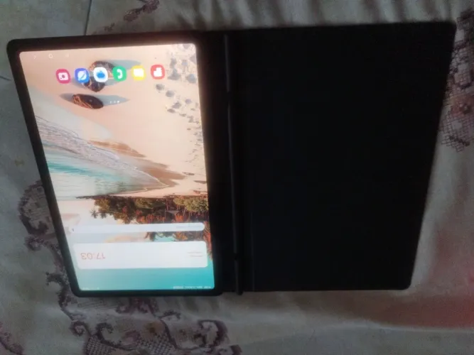 Samsung táb S6 lite 128gb + capa + caneta