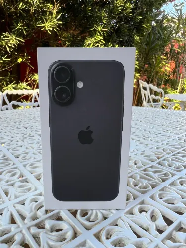 iPhone 16, 512gb, preto, Novo- LACRADO