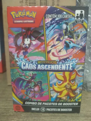 Combo de pacotes de booster Caos ascendente