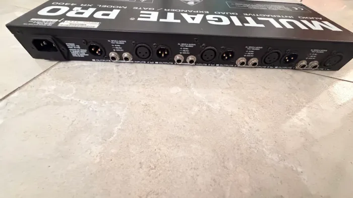MULTIGATE' PRO AUDIO INTERACTIVE QUAD EXPANDER/ GATE MODEL XR 4400