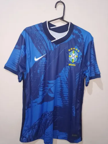 Camisa Seleção Brasileira Azul concept