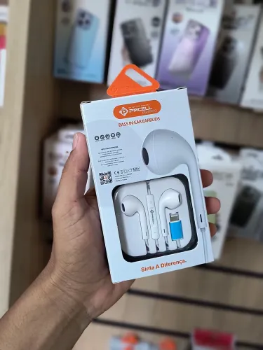Fone com FIO PARA IPHONE PMCELL
