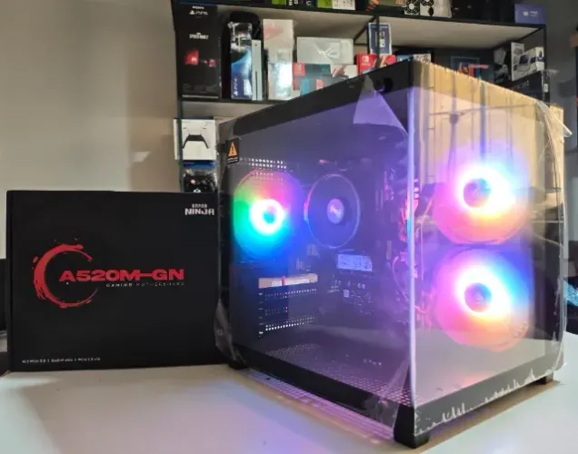 Pc gamer Ryzen 5 PRO 4650G, 16GB ram DDR4, M2 512GB Samsung, parcelo no cartão
