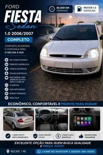 Ford Fiesta Sed. Personnalite 1.0 8V 4P 2007