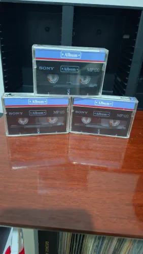 3 fitas SUPER 8 Sony MP120