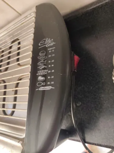 Churrasqueira Elétrica Cotherm Elite Grill - Perfeita para Apartamento e Espaços Pequenos