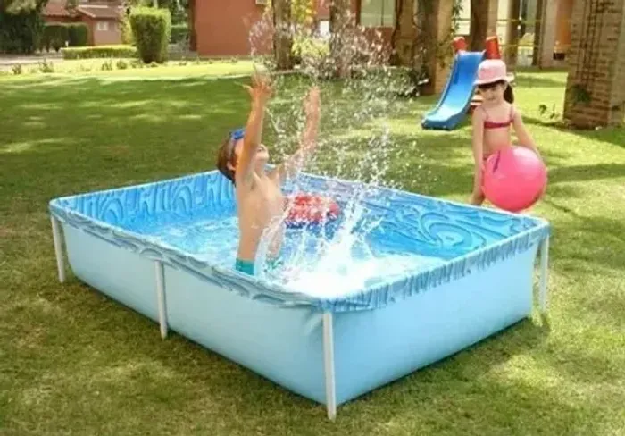 Piscina Infantil 1000 Litros Estrutural Retangular - Mor