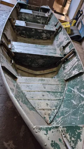 Barco de Alumínio 5 Metros - Ângulo de Ataque e Excelente Estabilidade para Pesca