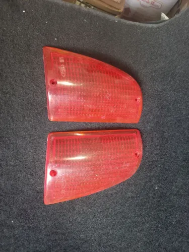 Par de lentes piscas original ford corcel 2