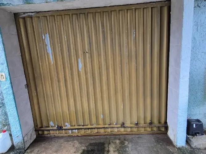 Portão ferro galvanizado 