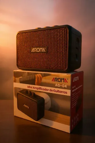 Mini Amplificador de Guitarra (Novo)