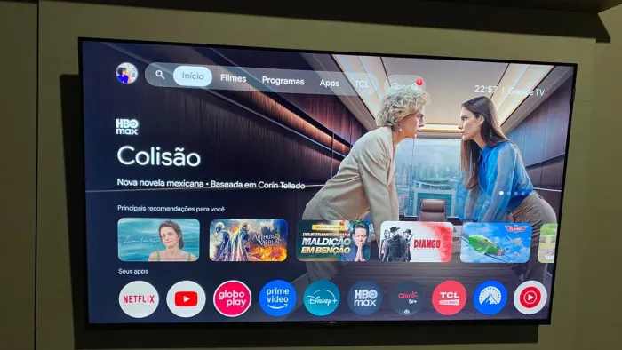 TV TCL 50 POLEGADAS QLED COMANDO DE VOZ SISTEMA ANDROID 2026/ 1.650 NO PIX OU DINHEIRO