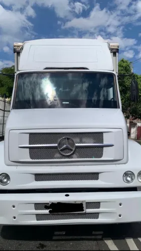 Caminhão Mercedes Benz 1318, Toco, Sider.