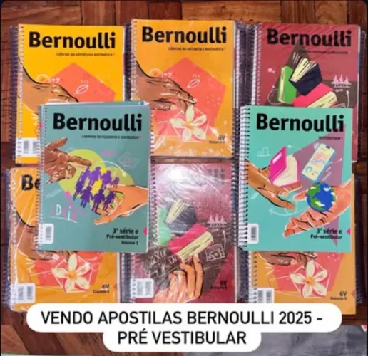 Apostilas pré vestibular Bernoulli 2025 PDF