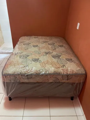 CAMA BOX CASAL MOLAS ENSACADAS