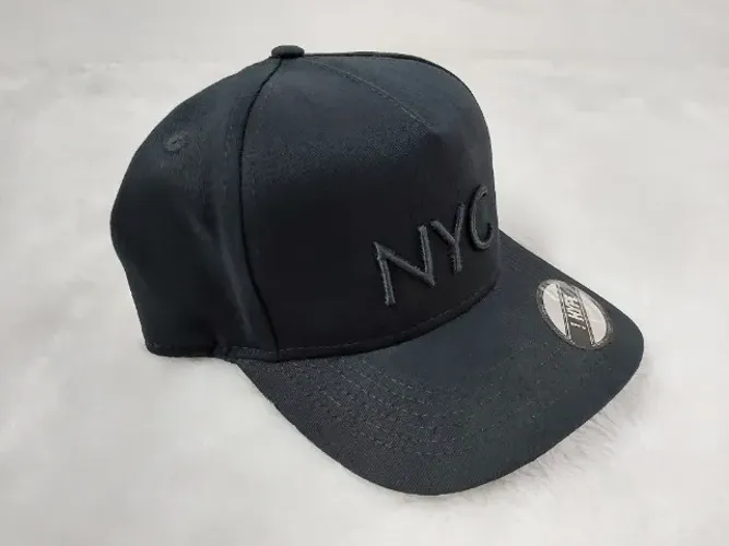 Boné HYPE Bordado NYC Aba Curva Preto