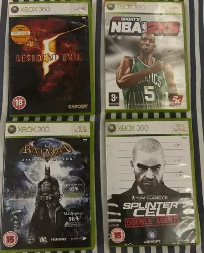 Jogos originais Xbox 360 ótimo estado, de 40,00 a 70,00