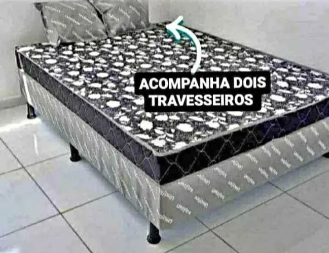 Cama casal box nova direto de fabrica.
