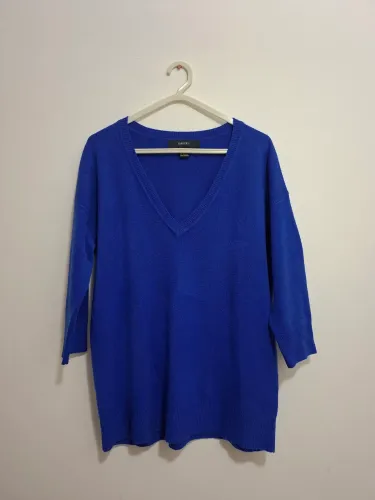 Suéter azul royal Forever 21 tamanho M