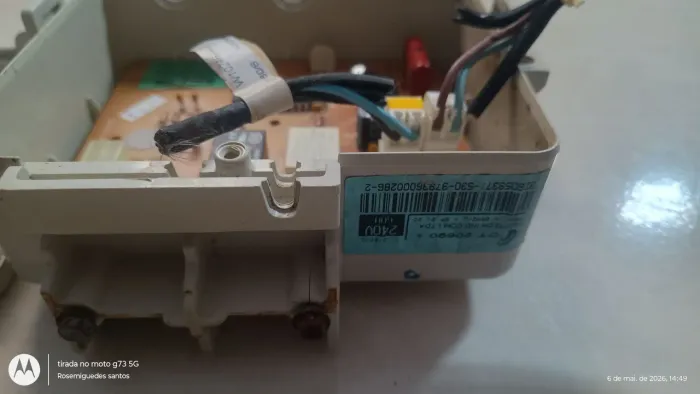 Placa de potência Placa Eletrônica / Módulo de Potência para Refrigerador Brastemp/Consul 