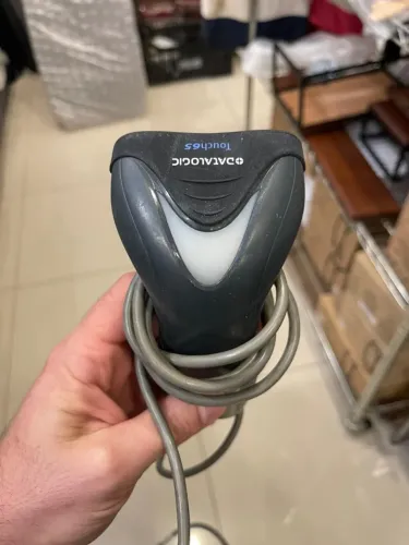 Leitor De Código De Barras Datalogic Td1120-bk Usb De Mão (Usado)
