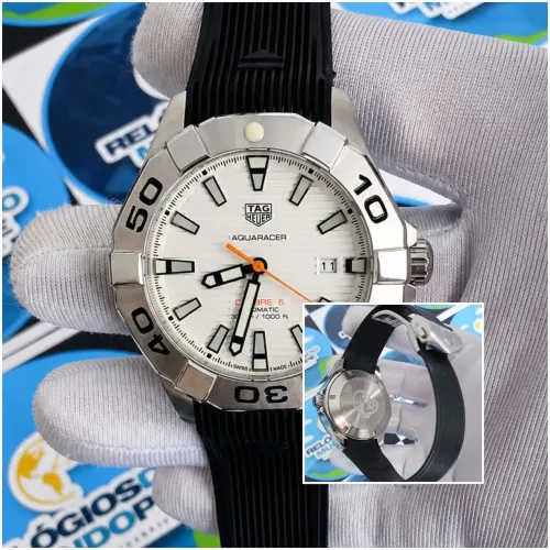 RELÓGIO AQUARACER 5 FUNDO BRANCO