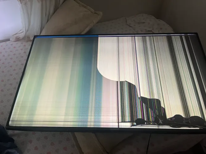 TV LG 55? tela quebrada