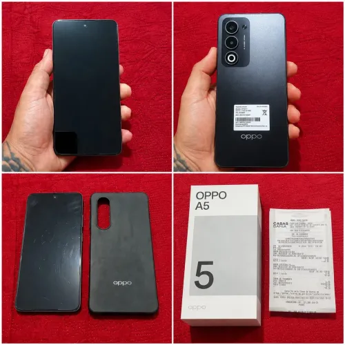 VENDO OPO A5 COM NOTA FISCAL 4 MESES DE USO