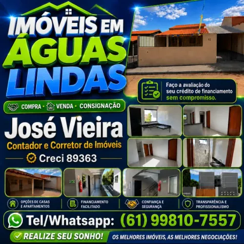 Casa em Águas Lindas Corretor de Imóveis