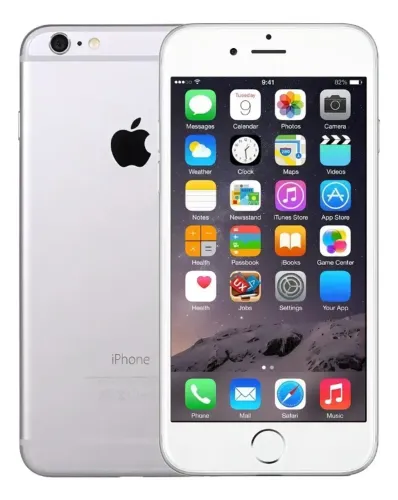 iPhone 6 16 GB prata - Bom