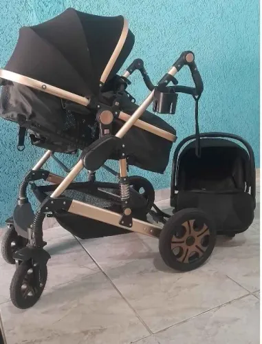 Carrinho de Bebê - Moisés - Bebê conforto (3em1)