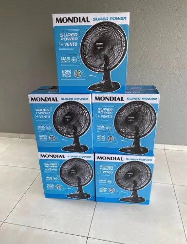 Ventilador mondial turbo power novo e lacrado