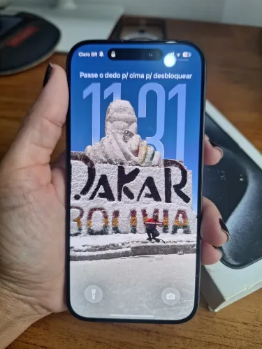 iPhone 15 Pro 256gb Azul Titanium Perfeito