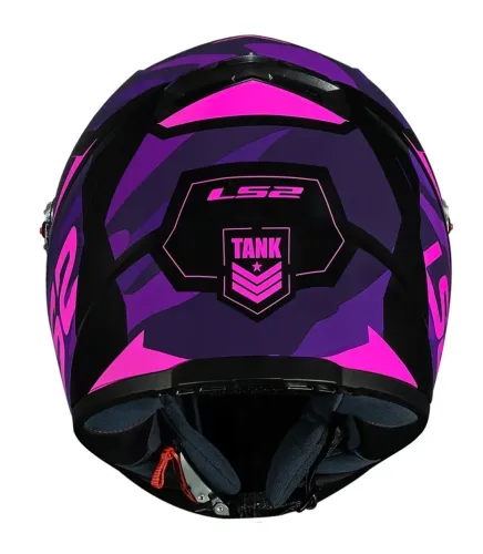 CAPACETE LS2 CLASSIC TANK ROXO