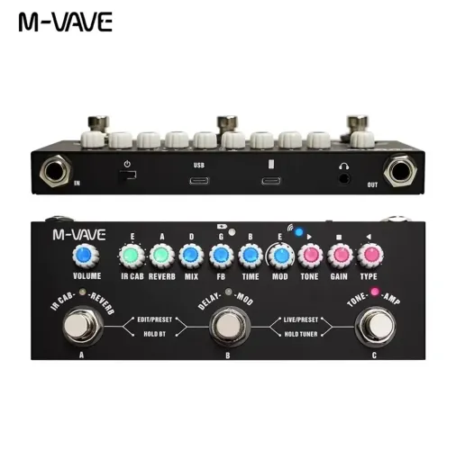CUBE BABY cuvave pedal multi efeitos para guitarra elétrica  