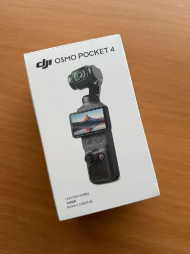 Dji osmo pocket 4 combo creator 4k estabilizador - NOVO - @gbstore071