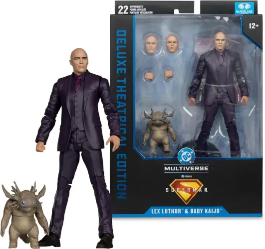 Lex Luthor Superman Deluxe Theatrical DC Multiverse McFarlane Toys Superman Nicholas Hoult