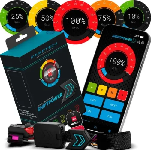 Shiftpower Com Modo Eco Chip De Acelerador Bluetooth App - Jeep Compass