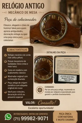 Relógio antigo