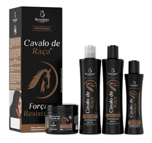 Kit Capilar Cavalo de Raça 