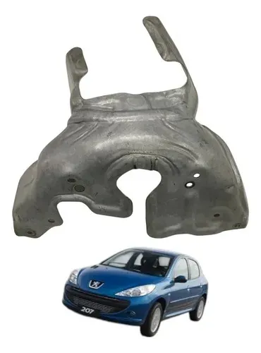 Defletor Protetor Calor Escapamento Peugeot 207 2011 2012