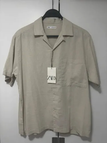 Zara - Camisa Moda Praia Menino 13-14 Anos