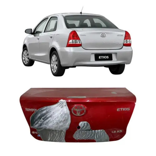 Tampa Traseira Toyota Etios Sedan 2013 A 2021 Original