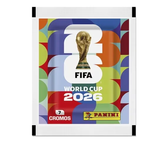 Figurinhas Copa do Mundo 2026 - 1 Envelope com 7 Figurinhas Display