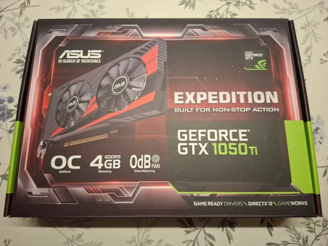 Placa de Video ASUS GEFORCE GTX 1050TI