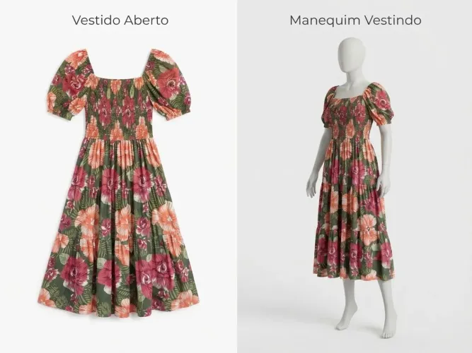 Vestido florido