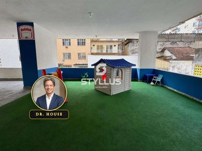 Apartamento Espaçoso com Planta Diferenciada e 2 Banheiros no Méier - Sol da Manhã! M19K